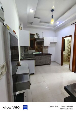 Kitchen in 2 BHK Builder Floor at AJS Heights, Indrapuram – for Rent