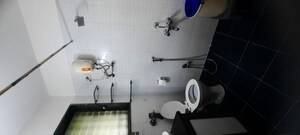 Bathroom in 3 BHK Apartment at Sv Patel Nagar – for Rent