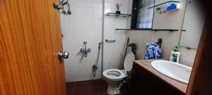 Bathroom in 3 BHK Apartment at Sv Patel Nagar – for Rent