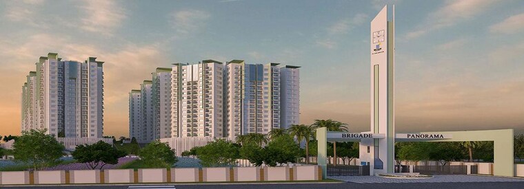 Exterior View, brigade-panorama 2 Bedroom 988 Sq.Ft. Apartment In Mysore Road Bangalore 10427048