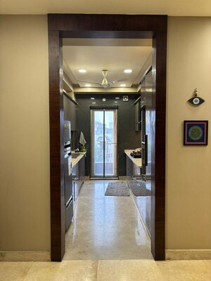 Kitchen in 3 BHK Builder Floor at Sector 10a – for Rent