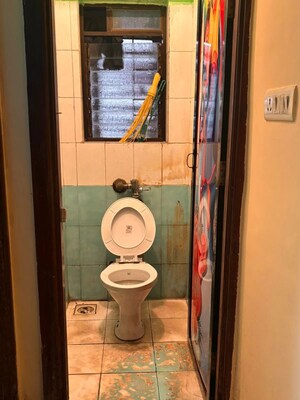 Bathroom in 1 BHK Apartment at Avarsekar Residency, Dadar West – for Sale