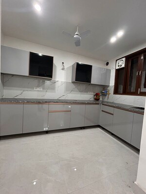 Kitchen in 3 BHK Apartment at Chattarpur – for Rent