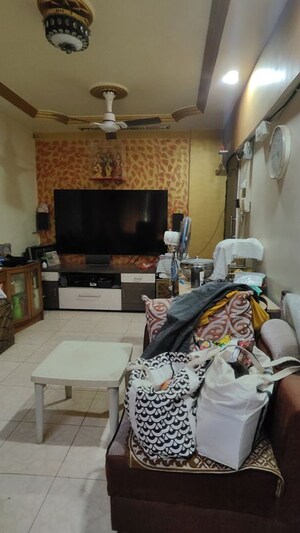 Living Room in 2 BHK Builder Floor at Stella Apartment, Vasai West – for Sale