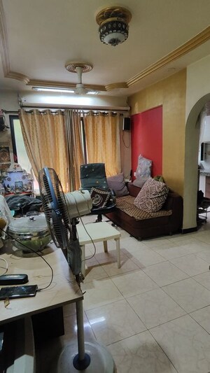 Living Room in 2 BHK Builder Floor at Stella Apartment, Vasai West – for Sale
