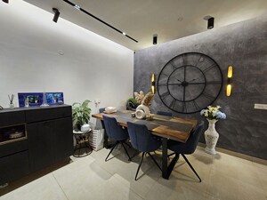 Dining area in 2.5 BHK Apartment at M3M Marina, Sector 68 – for Rent