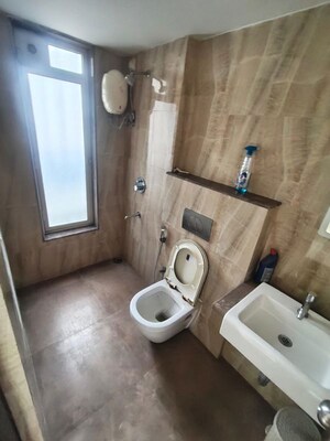 Bathroom in 2 BHK Apartment at Lodha Amara, Kolshet Road – for Rent