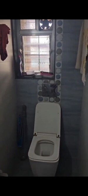 Bathroom in 2 BHK Apartment at Bhairav Darshan, Parel – for Rent