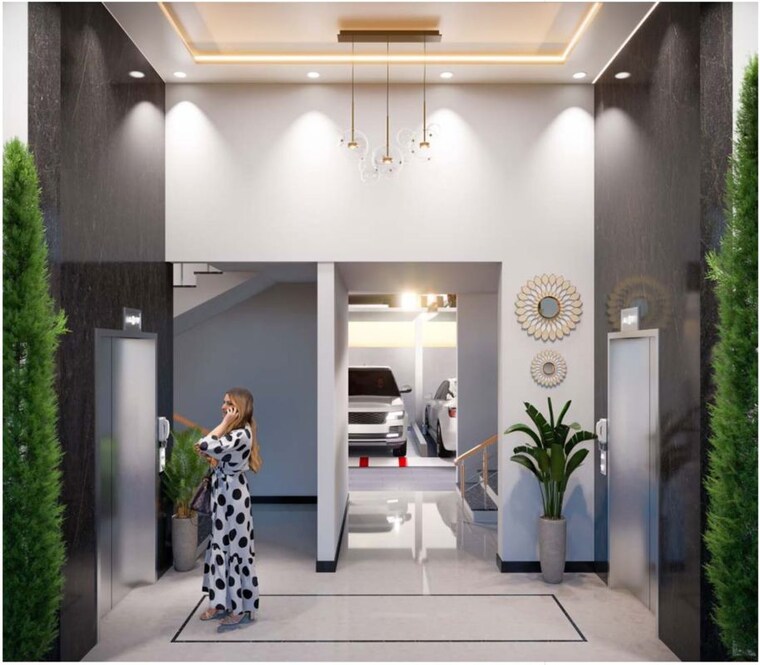 Lobby, vilas-javdekar-palladio-la-viento 3 Bedroom 930 Sq.Ft. Apartment In Mahalunge Pune 10427226