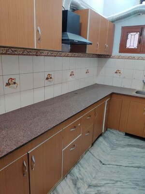 Kitchen in 3 BHK Builder Floor at Jakhan – for Rent