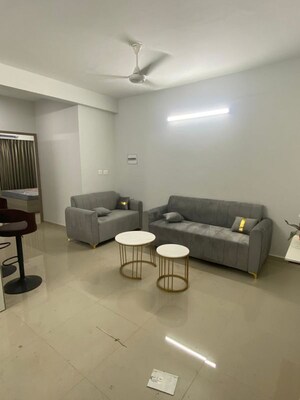 Living Room in 2 BHK Apartment at Pyramid Midtown, Sector 59 – for Rent