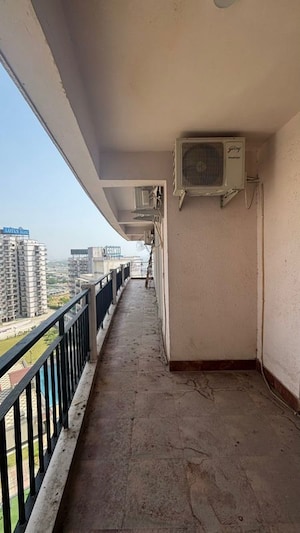 Balcony in 3.5 BHK Apartment at Pareena Express Heights, Sector 99 – for Rent