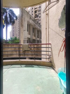 Balcony in 1 BHK Apartment at Puranik City, Kasarvadavali – for Rent
