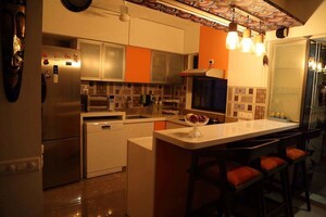 Kitchen in 2 BHK Apartment at Satellite Garden, Goregaon East – for Sale
