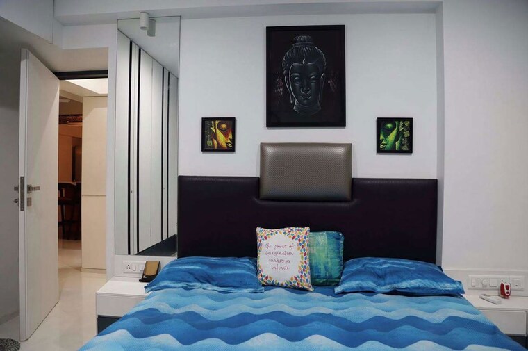 Bedroom, satellite-garden 2 Bedroom 750 Sq.Ft. Apartment In Goregaon East Mumbai 10427361
