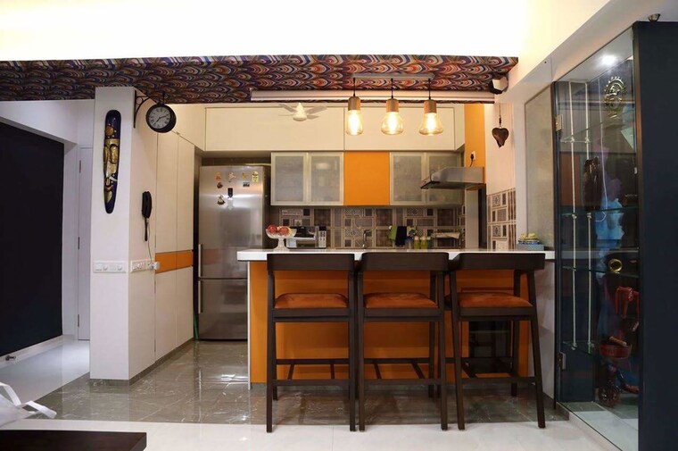 Kitchen, satellite-garden 2 Bedroom 750 Sq.Ft. Apartment In Goregaon East Mumbai 10427361