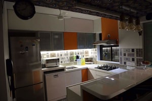 Kitchen in 2 BHK Apartment at Satellite Garden, Goregaon East – for Sale