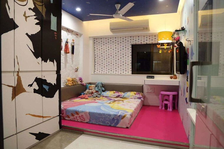 Bedroom, satellite-garden 2 Bedroom 750 Sq.Ft. Apartment In Goregaon East Mumbai 10427361