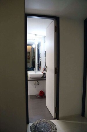 Building Lobby in 2 BHK Apartment at Satellite Garden, Goregaon East – for Sale