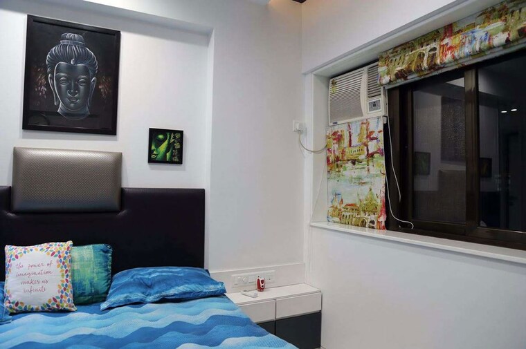 Bedroom, satellite-garden 2 Bedroom 750 Sq.Ft. Apartment In Goregaon East Mumbai 10427361