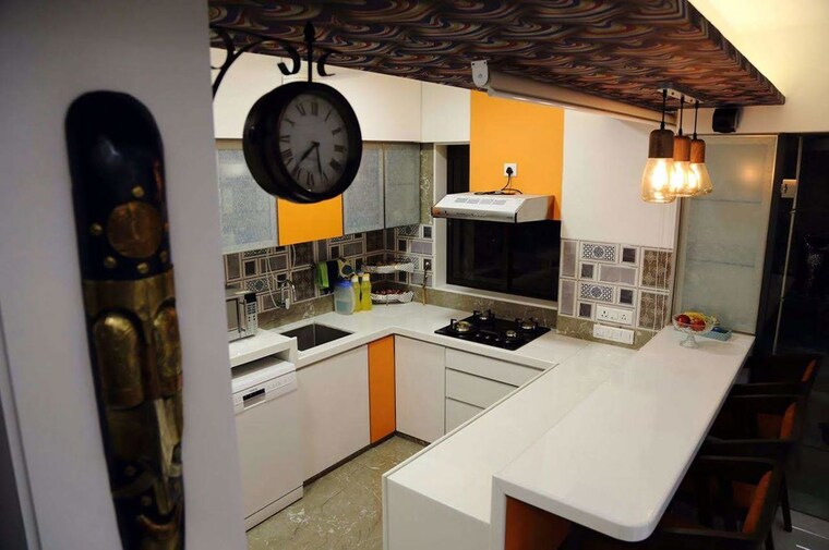 Kitchen, satellite-garden 2 Bedroom 750 Sq.Ft. Apartment In Goregaon East Mumbai 10427361