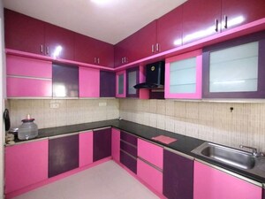Kitchen in 3 BHK Apartment at Kolte Patil Raaga, Hennur Road – for Rent