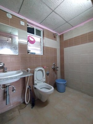 Bathroom in 3 BHK Apartment at Kolte Patil Raaga, Hennur Road – for Rent