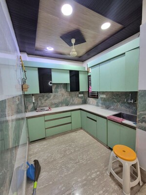 Kitchen in 2 BHK Builder Floor at Ramesh Nagar – for Sale