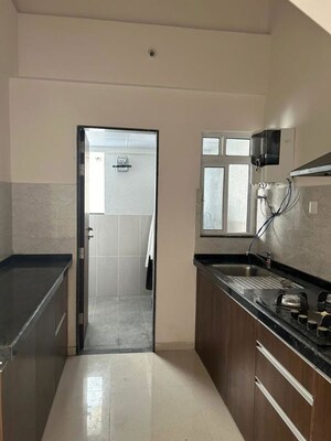 Kitchen in 3 BHK Apartment at Gera World of Joy, Kharadi – for Rent
