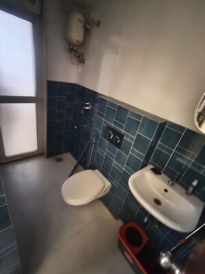 Bathroom in 2 BHK Apartment at Lodha Amara, Kolshet Road – for Rent