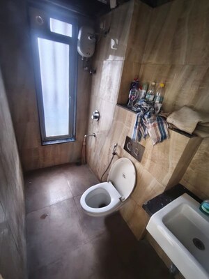 Bathroom in 2 BHK Apartment at Lodha Amara, Kolshet Road – for Rent