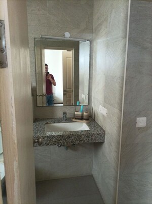 Bathroom in 3 BHK Apartment at M3M Merlin, Sector 67 – for Rent
