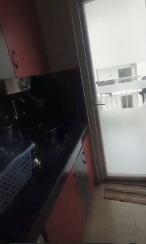 Kitchen in 3 BHK Apartment at JKG Palm Resort, Raj Nagar Extension – for Sale