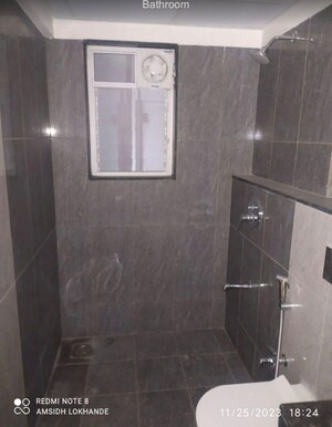 Bathroom in Studio Apartment at Gera World of Joy, Kharadi – for Rent