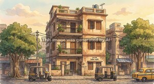  Builder Floor – Exterior View View at Muchipara - for Sale