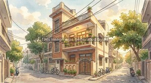 Builder Floor – Exterior View View at Shivaji Park - for Sale
