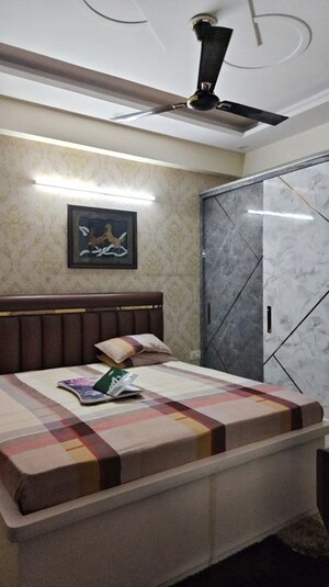 Bedroom in 3 BHK Builder Floor at Krishna Palace Nehru Nagar, Nehru Nagar Iii – for Sale
