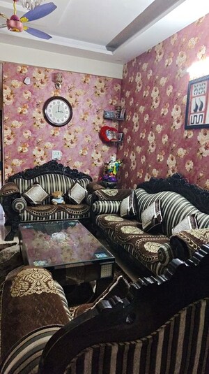 Living Room in 3 BHK Builder Floor at Krishna Palace Nehru Nagar, Nehru Nagar Iii – for Sale