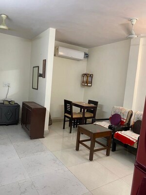 Living Room in 3 BHK Builder Floor at Sector 9a – for Rent