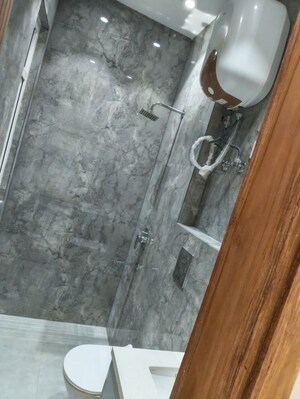 Bathroom in 3 BHK Builder Floor at East Of Kailash – for Rent