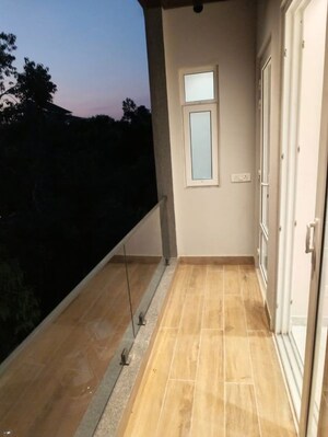 Balcony in 3 BHK Builder Floor at East Of Kailash – for Rent