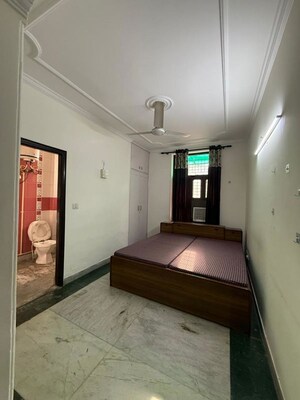 Bedroom in 2 BHK Builder Floor at Kalkaji – for Rent