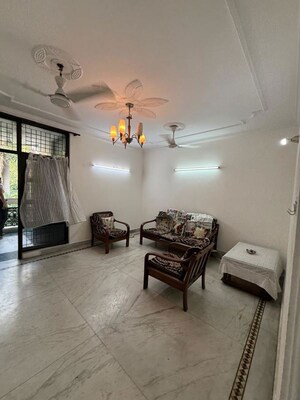 Living Room in 2 BHK Builder Floor at Kalkaji – for Rent