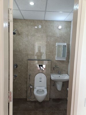 Bathroom in 2 BHK Apartment at The Address Mullanpur, North Mullanpur – for Rent