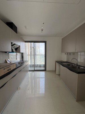 Kitchen in 5 BHK Apartment at Rustomjee Crown, Prabhadevi – for Rent