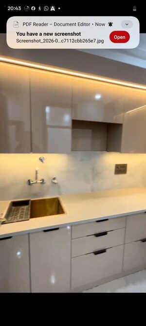 Kitchen in 3 BHK Builder Floor at Vaishali Sector 6 – for Sale