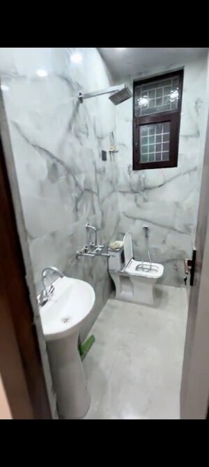 Bathroom in 3 BHK Builder Floor at Vaishali Sector 6 – for Sale