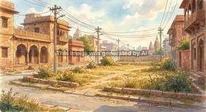  Land – Exterior View View at Vrindavan - for Sale