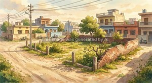  Land – Exterior View View at Lalkuan - for Sale