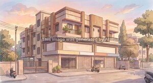  Apartment – Exterior View View at Bopal - for Sale
